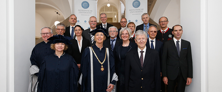 Siebter Großer Ehrungstag an der Medizinischen Universität Innsbruck
