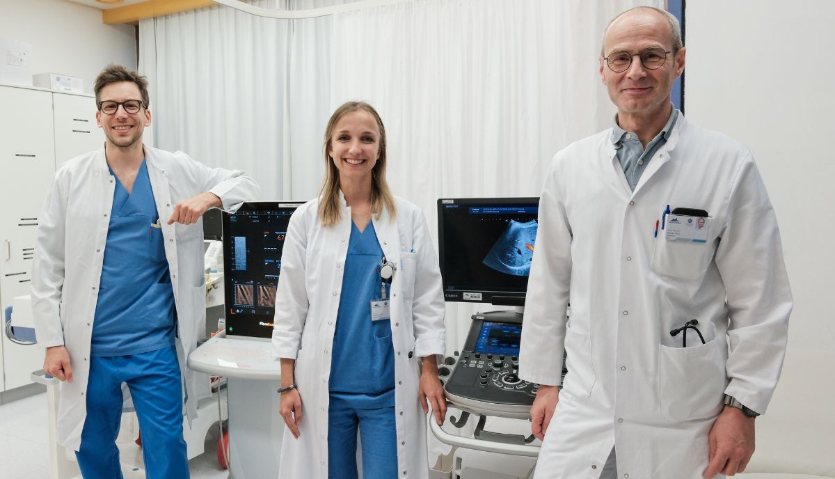 Die Eisen-Expert:innen (v.l.) Benedikt Schäfer, Maria Troppmair und Heinz Zoller haben die Registerstudie federführend durchgeführt. (Foto: MUI/B. Schäfer)