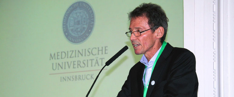 Bild: ao.Univ.-Prof. Nikolaus Romani organisierte den 12. Internationalen Langerhanszell-Workshop in Innsbruck. (Foto: Harald Stauber) 12. Internationaler Langerhanszell-Workshop