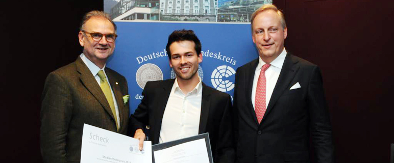 DFK-Studienförderpreis für Thomas Gehmacher