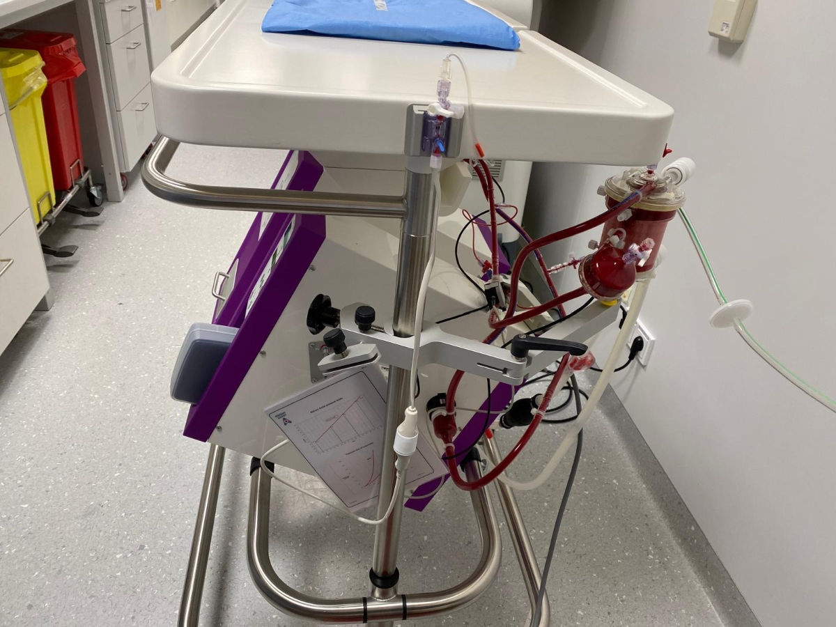 Das neue Perfusionsgerät (Quelle: tirol kliniken)