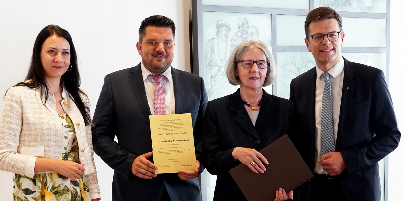 Prof. Ernst Brandl-Preis 2021 geht an den Immunologen Wilfried Posch