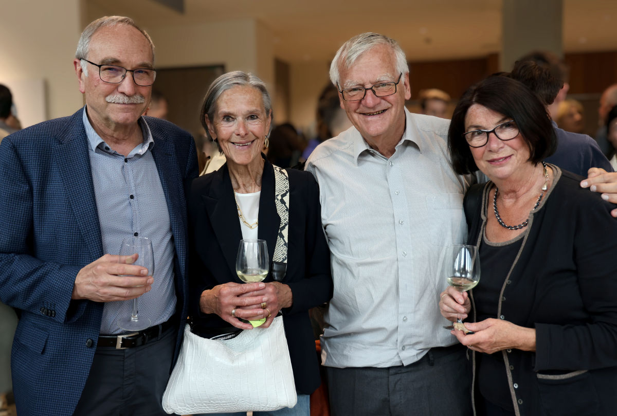 SGruppenfoto v.l.: Peter Sabdbichler, seine Ehefrau, Günther Sperk und Ehefrau.
