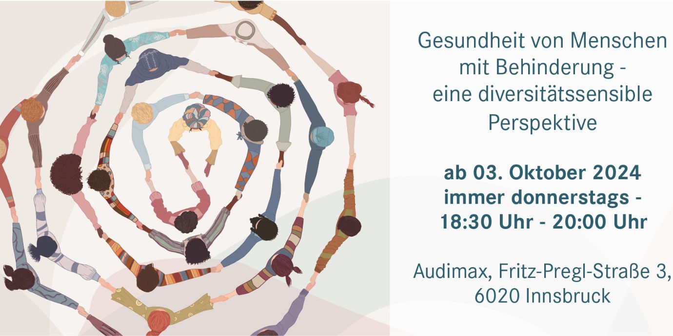 Ringvorlesung: Gesundheit von Menschen mit Behinderung – eine diversitätssensible Perspektive