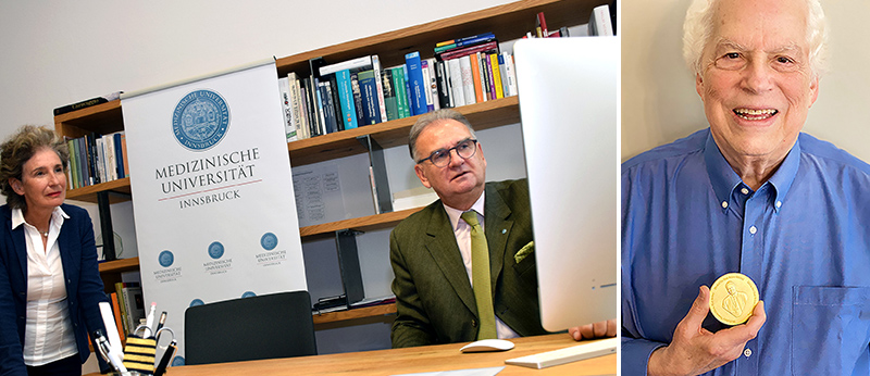 Nobelpreisträger erhält Bischof Dr. Karl Golser Preis