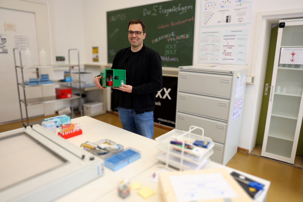 Markus Keller im Escape Room